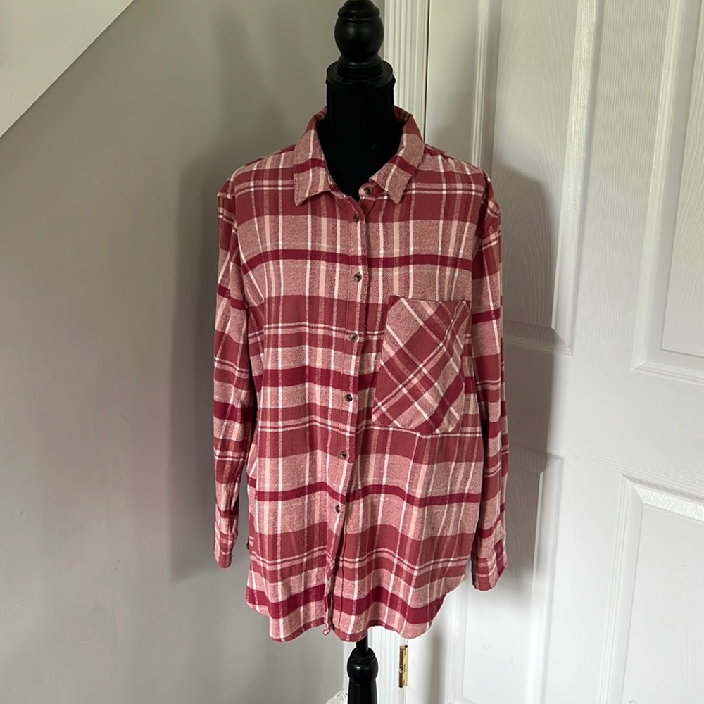 Aerie Plaid Button Down
